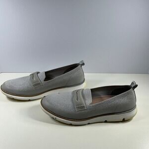 Cole Haan Zerogrand Stitchlite Slip On Loafer Womens Size 11B Gray Knit Comfort